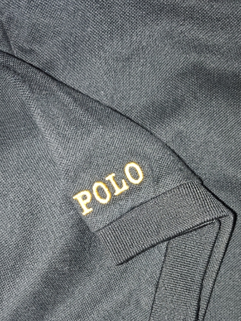 Polo Ralph Lauren Navy & Black Logo Polo Shirts - Picture 4 of 6